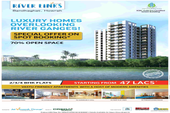 Book vastu friendly apartments @ Rs 47 Lacs at Jai Vinayak River Links in Kolkata